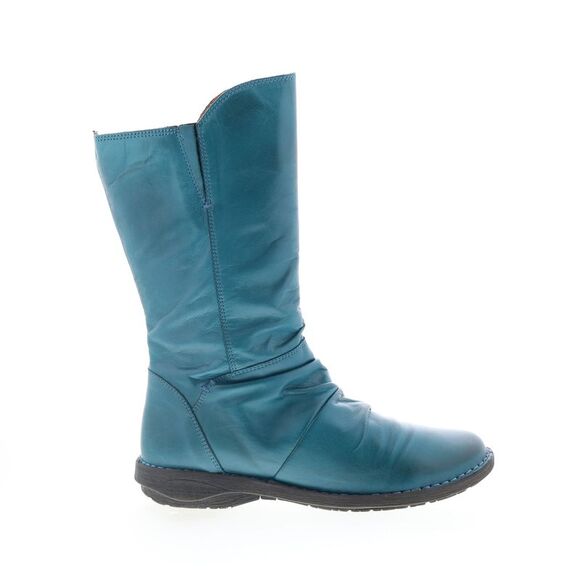 Miz Mooz Womens Pass Blue Boots (NWT) - Picture 1 of 7